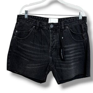 NWT One Teaspoon Black Relaxed Shaker Short Size 31